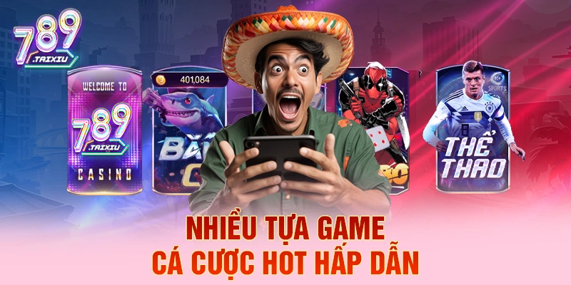 Các tựa game cá cược nổi bật tại hb88